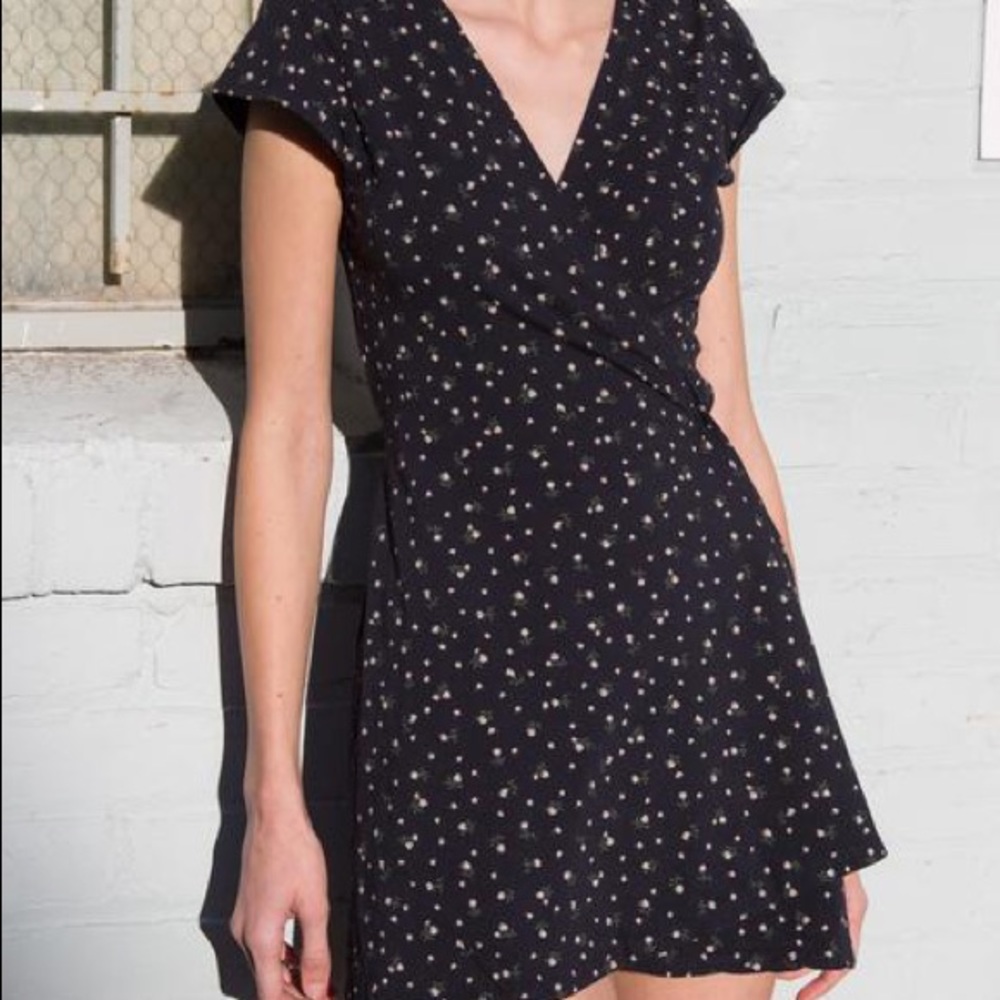 Brandy Melville Floral Wrap Dress